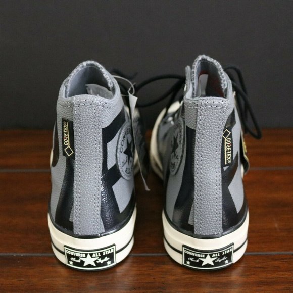 Converse Men's Chuck 70 Hi Gore-Tex Leather Grey - Picture 5 of 11